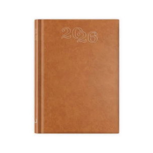 Opakowanie Terminarz 2026 B6 standard brązowy