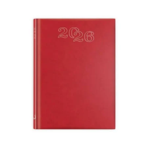 Opakowanie Terminarz 2026 B6 standard czerwony