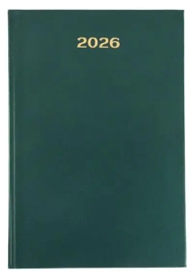 Opakowanie Terminarz 2026 Dzienny B6 Divas zielony