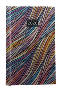 Opakowanie Terminarz 2026 tygodniowy 8x13cm metalic MIX