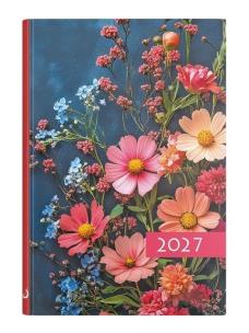 Opakowanie Terminarz 2027 B7 Kolorowy kwiaty
