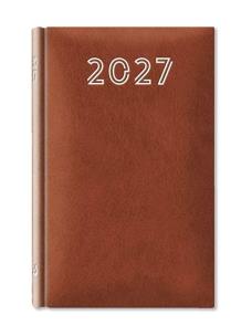 Opakowanie Terminarz 2027 B7 Standard brązowy