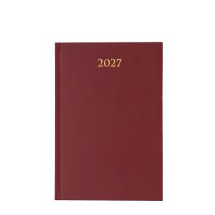 Opakowanie Terminarz 2027 dzienny B6 Divas bordowy