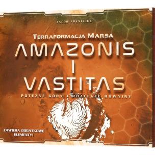 Terraformacja Marsa: Amazonis i Vastitas REBEL. Wydawca: Rebel. Multiszop.pl Opakowanie Terraformacja Marsa: Amazonis i Vastitas REBEL