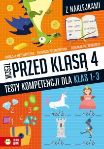 Okładka książki Teścik przed kl. 4 Testy kompetencji dla klas 1-3