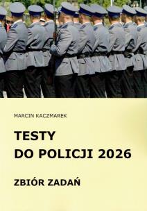 Okładka książki Testy do Policji 2026 Zbiór zadań