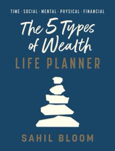 Okładka książki The 5 Types of Wealth Life Planner