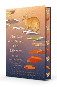 Okładka książki The Cat Who Saved the Library