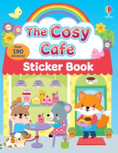 Okładka książki The Cosy Cafe Sticker Book
