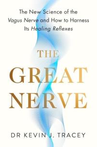 The Great Nerve wer. angielska. Autor: Kevin Tracey. Multiszop.pl Okładka książki The Great Nerve wer. angielska
