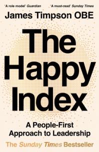 Okładka książki The Happy Index. A People-First Approach to Leadership wer. angielska