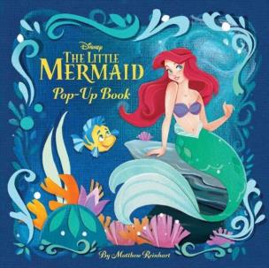 The Little Mermaid Pop-Up Book wer. angielska. Autor: Matthew Reinhart. Multiszop.pl Okładka książki The Little Mermaid Pop-Up Book wer. angielska