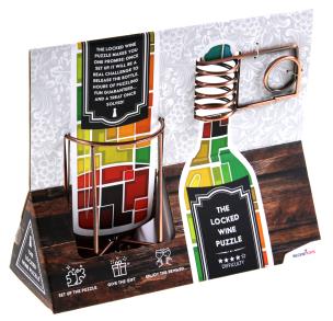 The Locked Wine Puzzle - łamigłówka 4/5 G3. Wydawca: Recent Toys. Multiszop.pl Opakowanie The Locked Wine Puzzle - łamigłówka 4/5 G3