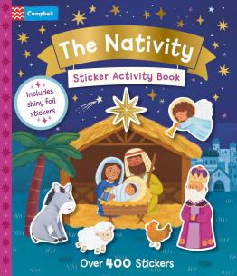 Okładka książki The Nativity Sticker Activity Book
