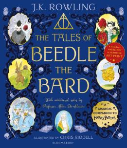 The Tales of Beedle the Bard wer. angielska. Autor: J.K. Rowling. Multiszop.pl Okładka książki The Tales of Beedle the Bard wer. angielska