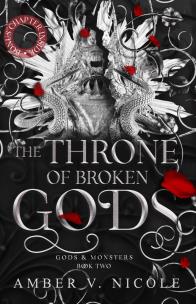 The Throne of Broken Gods. Autor: Nicole Amber V.. Multiszop.pl Okładka książki The Throne of Broken Gods
