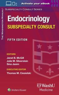 Okładka książki The Washington Manual Endocrinology Subspecialty Consult