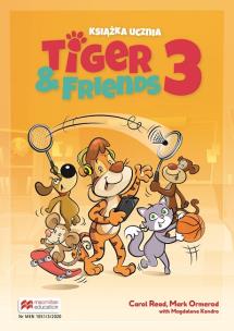 Tiger & Friends 3 WB + kod Student's App MACMILLAN. Autor: Carol Read, Mark Ormerod, Magdalena Kondro. Multiszop.pl Okładka książki Tiger & Friends 3 WB + kod Student's App MACMILLAN