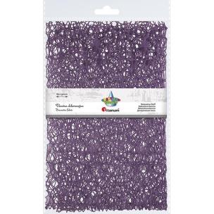 Opakowanie Tkanina dekoracyjna fioletowa 60x50cm