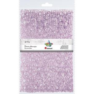 Opakowanie Tkanina dekoracyjna liliowa 60x50cm