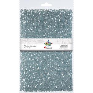 Opakowanie Tkanina dekoracyjna niebieska dymna 60x50cm