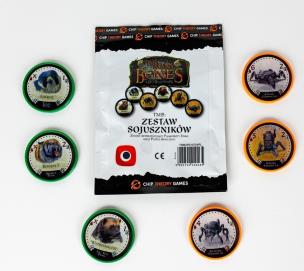 Too Many Bones: Pakiet Sojuszników PORTAL. Wydawca: Portal Games. Multiszop.pl Opakowanie Too Many Bones: Pakiet Sojuszników PORTAL