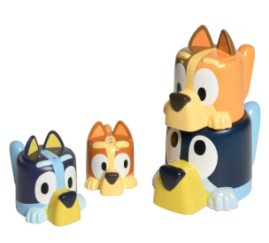 Toomies Bluey Rodzinna wieża TOMY. Wydawca: Tomy. Multiszop.pl Opakowanie Toomies Bluey Rodzinna wieża TOMY