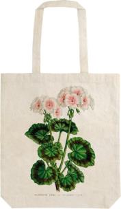 Opakowanie Torba bawełniana STBAG 94 Biała pelargonia