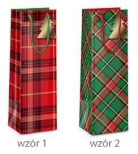 Opakowanie Torba prezentowa Boże Narodzenie B 11x11x36cm MIX