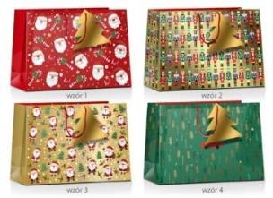 Opakowanie Torba prezentowa Boże Narodzenie Grand 24x10x18cm