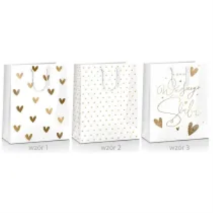 Opakowanie Torba prezentowa Grand Ślub 30x42x12 MIX