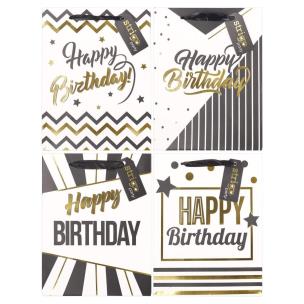 Opakowanie Torba prezentowa Party 18x23x10cm mix STRIGO