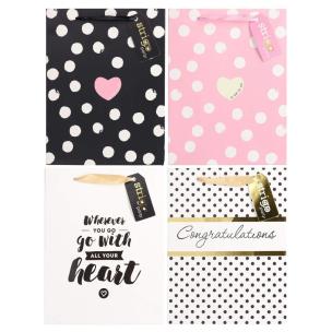 Opakowanie Torba prezentowa Party 18x23x10cm mix STRIGO