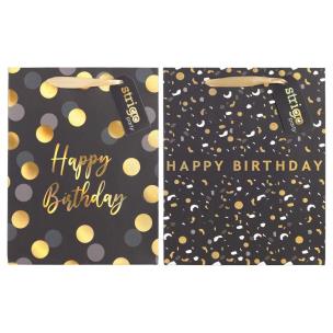 Opakowanie Torba prezentowa Party 18x23x10cm mix STRIGO