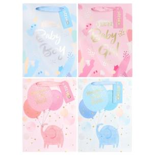 Opakowanie Torba prezentowa Party 18x23x10cm mix STRIGO