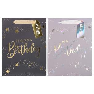 Opakowanie Torba prezentowa Party 18x23x10cm mix STRIGO