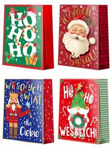 Opakowanie Torba QJ Boże Narodzenie Mikołaje MIX