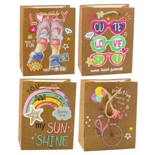 Torbka prezentowa 23x18x10,5cm MIX. Wydawca: Leantoys. Multiszop.pl Opakowanie Torbka prezentowa 23x18x10,5cm MIX