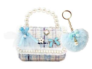 Opakowanie Torebeczka z breloczkiem niebieska