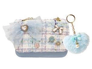 Opakowanie Torebeczka z kokardą niebieska