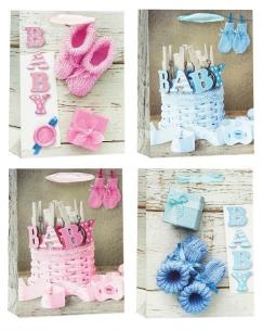 Opakowanie Torebka dziecięce 18x24x9cm mix ROZETTE