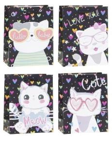 Opakowanie Torebka dziecięce hot-stamp 26x32x10cm mix ROZETTE