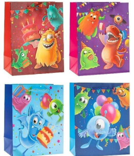 Opakowanie Torebka dziecięce Pop-Up 3D 26x32x10cm mix ROZETTE