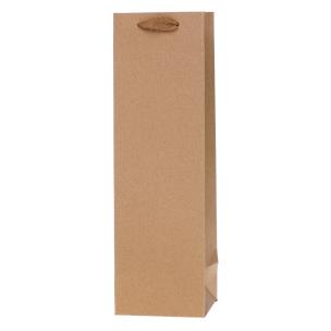 Opakowanie Torebka Lux kraft na butelkę 40x40x40cm ROZETTE