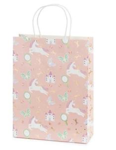Opakowanie Torebka na prezenty Jednorożce 24x10x32cm MIX