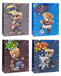 Opakowanie Torebka ozdobna 26x32x10cm mix ROZETTE