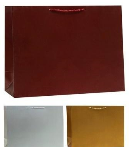 Opakowanie Torebka ozdobna 41x49x10cm szerokie dno mix