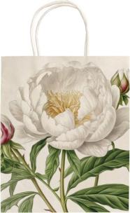 Opakowanie Torebka ozdobna A5 STBAG172 Biała piwonia