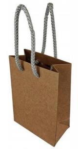 Opakowanie Torebka ozdobna szara P-R mini