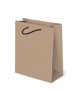 Opakowanie Torebka ozdobna szara P-WM mała